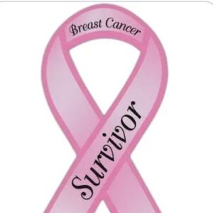 Breast Cancer Survivor Pink Ribbon Party Decoration